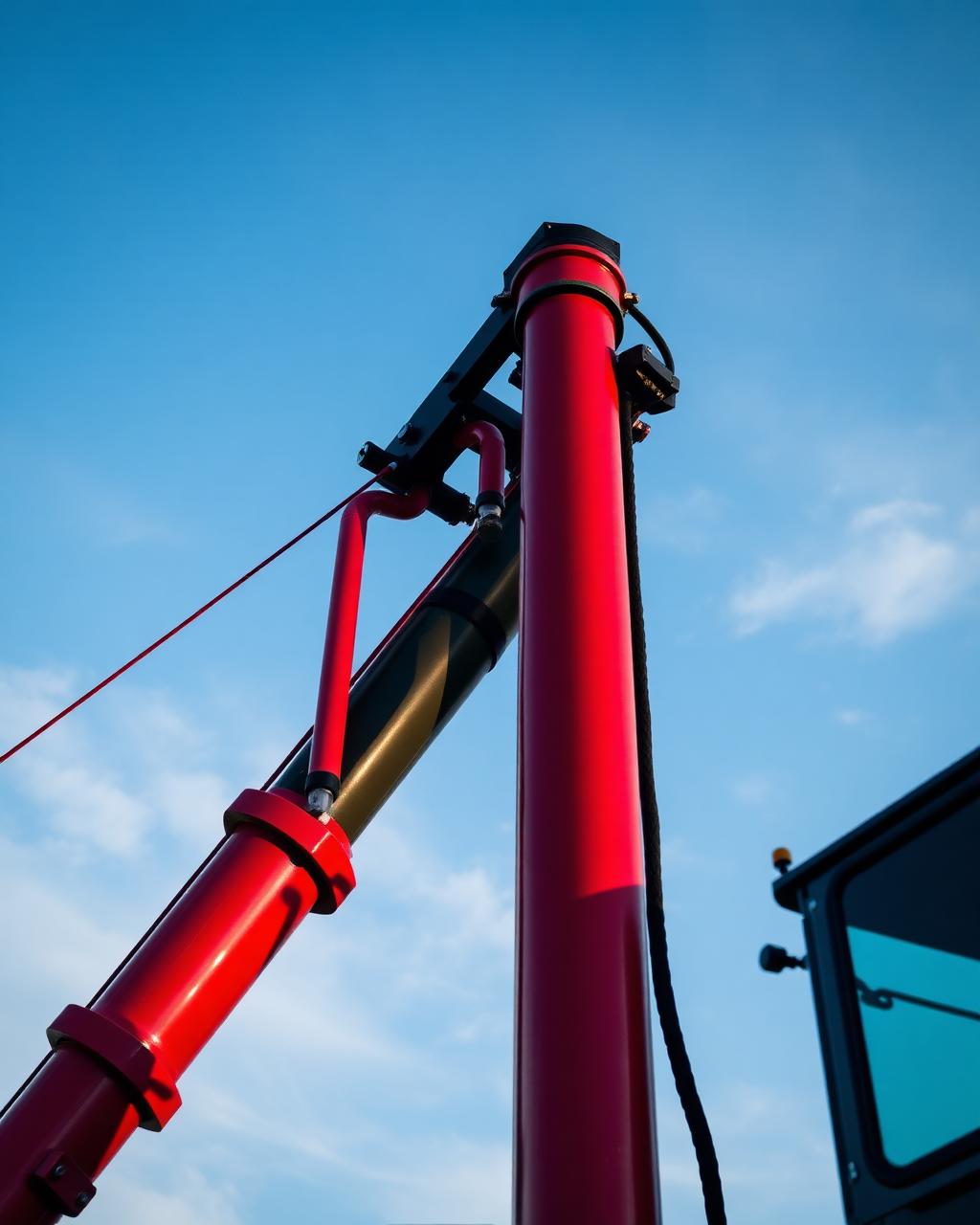 Top Tier concrete boom pump arm